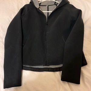 Black Lululemon zip up hoodie